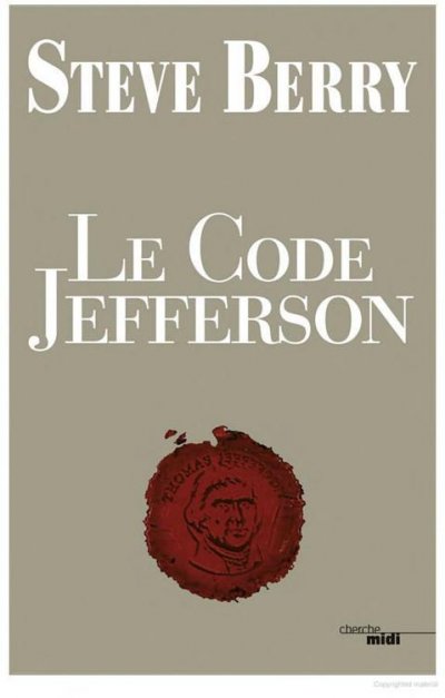 Le Code Jefferson de Steve Berry