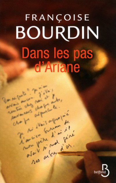 Dans les pas d'Ariane de Françoise Bourdin