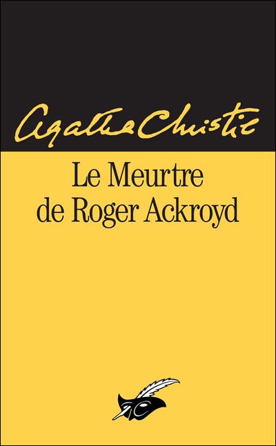 Le meurtre de Roger Ackroyd de Agatha Christie