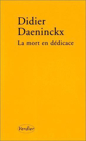 La mort en dédicace de Didier Daeninckx