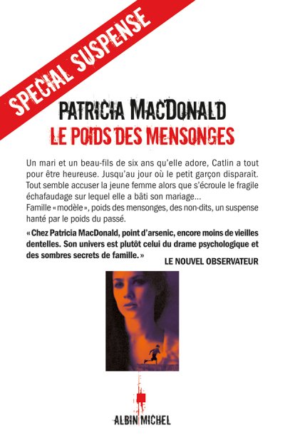Le poids des mensonges de Patricia MacDonald