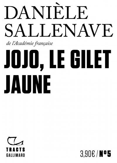 Jojo, le Gilet Jaune de Danièle Sallenave