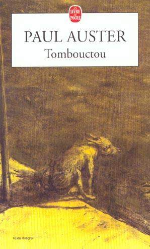 Tombouctou de Paul Auster