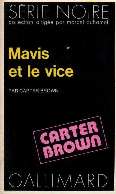 Mavis et le vice de Carter Brown