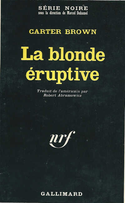 La blonde éruptive de Carter Brown