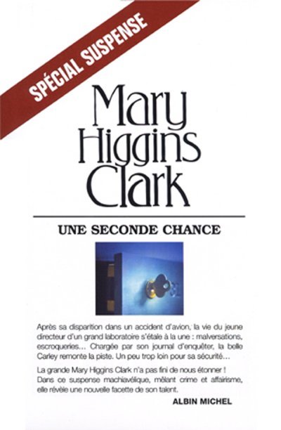 Une seconde chance de Mary Higgins Clark