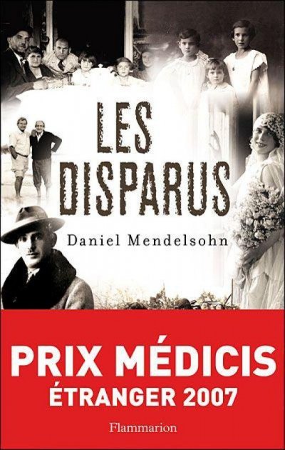 Les Disparus de Daniel Mendelsohn